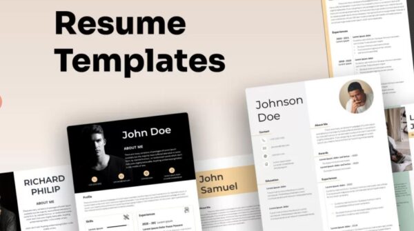 50+ Professional Resume Templates